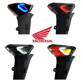 Honda Wave 100 R W100R Wave100 R motorcycle tail lamp modified rear lights red turn light stop lam