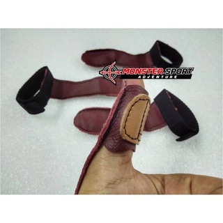 Archery Thumb Guard Traditional Leather