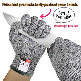 🔥Ready stock🔥High-strength level 5 safety cut-proof and stab-resistant gloves fish cutting kitchen garden woodworking fishing gloves