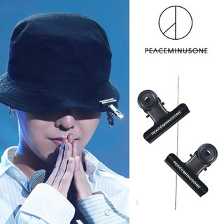 【Ready Stock】2pcs Bigbang GD Clip G Dragon Peaceminusone Fashion Hiphop Cup Decor Clip