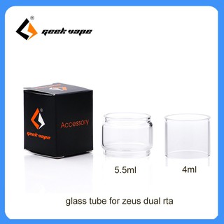 Original Geekvape zeus dual rta glass tube 4ml/5.5ml tank glass tube for geekvape zeus dual rta