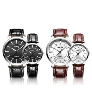 1pair Hot Women Mens Couple Watch Analog Casual Leather Strap wristwatch