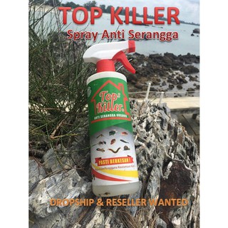 TOP KILLER / BOSS SPRAY / CAMAY , Pepijat , Bedbug , Kutu Kucing Pest Control, Spray Serangga Organik