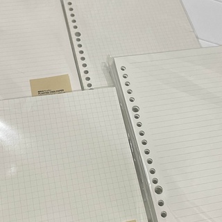 loose-leaf grid line paper for file & binder / A4, B5, A5