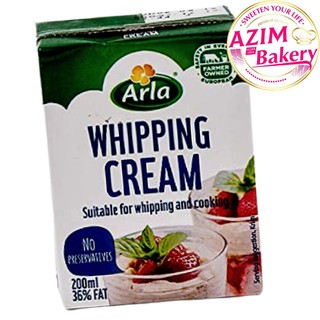 Arla Whipping Cream 200ml (Halal) by Azim Bakery