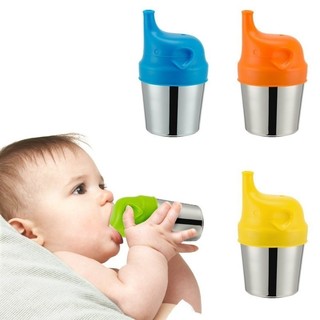 Baby Kids Safety Cup Feeding Bottle Lids Silicone Sippy Cup Lids