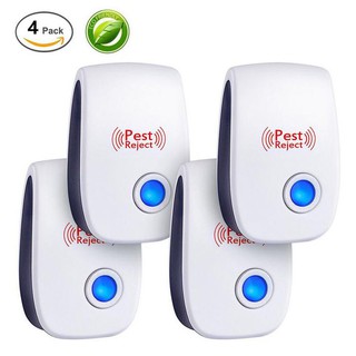 4pcs Ultrasonic Electronict Pet Reject Anti Mosquito Pest Bug Insect Repeller
