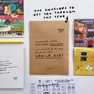 Calendar 2022-a5 booklet by projek sembangsembang