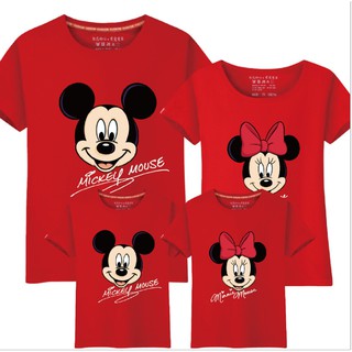 Mickey Minnie Plus Size 9 Colors Family Tee Family Men T Shirt Family Matching Outfits Family Set Wear Summer Shirt