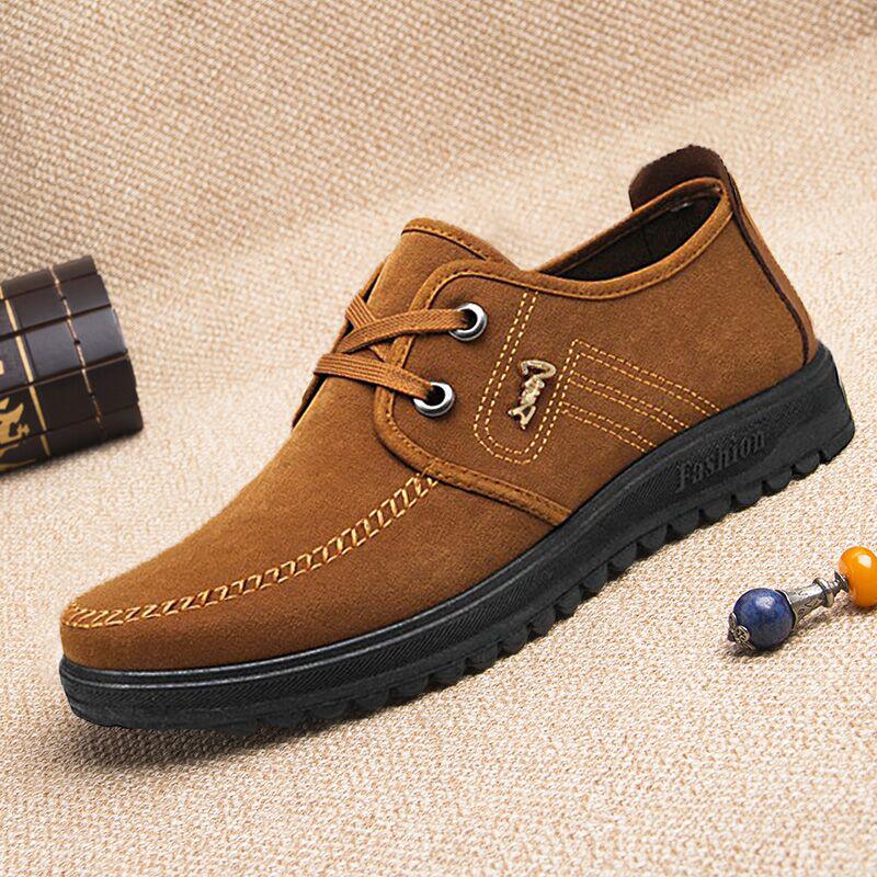 🔥Ready Stock🔥 Casual Shoes Men's Fashion Peas Shoes Lazy Shoes Loafers Slip-Ons Men's Shoes