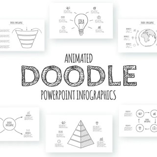 Doodle Animated Infographics Template | Ideal for work and study