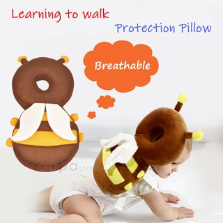 OS Baby Safety Cute Toddler Baby Head Protection Bee Wing Pillow Pad