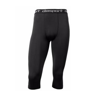 Men's Tranning Compression Dry-Fit Tights 3/4 Pants-Black