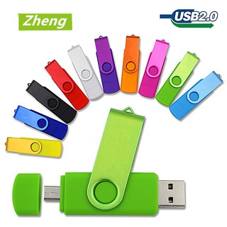 Portable OTG USB Flash Drive 1TB USB 2.0 Rotate Pen drive for Android phone