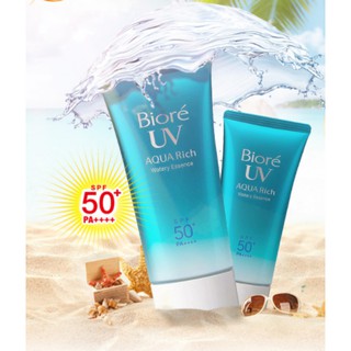 Biore UV Aqua Sunscreen Waterproof Rich Watery Essence SPF 50+ PA+++