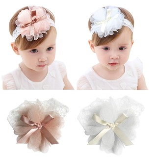 Baby Girls Toddler Lace Flower Hair Band Headwear Kids Headband Accessories