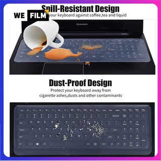 Sky Universal Clear Computer Keyboard Protective Film Protector Cover Skin for 14/15inch Laptop Notebook Anti-dust Wa