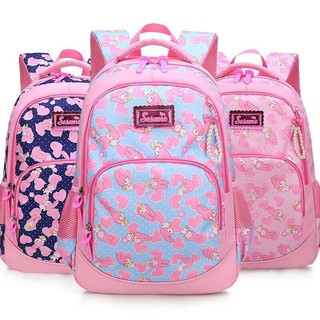 【JYOL】Kids Children School Bag Princess Shoulder Bag Girl Child Casual Backpack