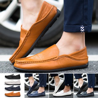 Men' s Casual Comfy Soft Sole Moccasin Loafer Slip-on Shoes