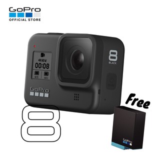 GoPro HERO8 Black with Extra Rechargeable Battery