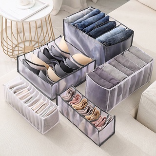 Underwear Storage Box Foldable Socks Bra Panties Storage Box Tudung Organizer Underware Storage Wardrobe Organiser (1)