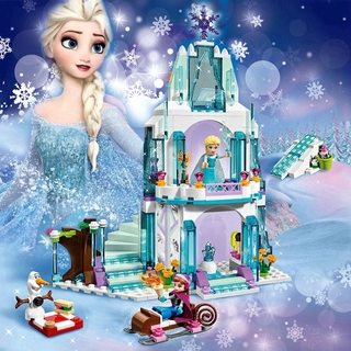 Ready Stock Disney Frozen Magical Ice Palace Princess Elsa & Anna Dreamlike Castle