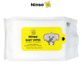 Ninso Baby Wipes 80Pcs