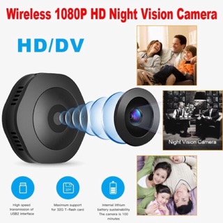 Wireless HD 1080P Mini Spy Camera IP DVR Night Vision Motion Detection Camcorder
