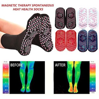 ✨Ready Stock✨4 Colors Relief Pain Cotton Magnetic Therapy Foot Care Feet Comfort Self Heating Socks