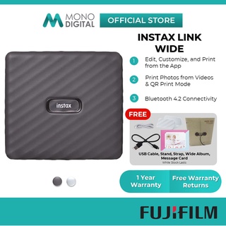Fujifilm Instax Link Wide Smartphone Photo Printer Instant Photo Printer