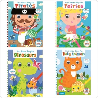 First Sticker Story Fun: Children's Sticker Activity Book