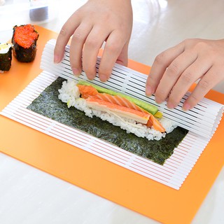 NL DIY Easy Sushi Roller Pad Mat Makers Magic Cooking Home Tool