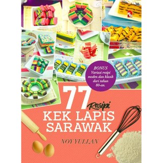 🔥Set Kombo 49 (77 Resipi Bakar & Kukus / 77 Resipi Kek Lapis Sarawak) Chef Hanieliza/ Noy Yullan (Resipi / Buku masakan) (6)