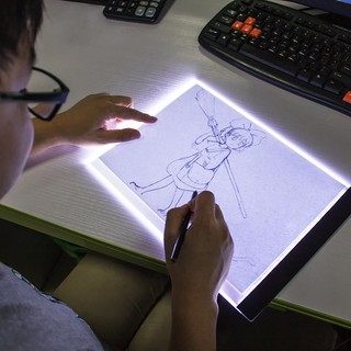 USB Ultra A4 LED Pad Board Drawing Table Thin Copy Plate Light Box