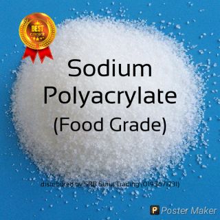 [In Stock]) 100g Sodium Polyacrylate (Food Grade)