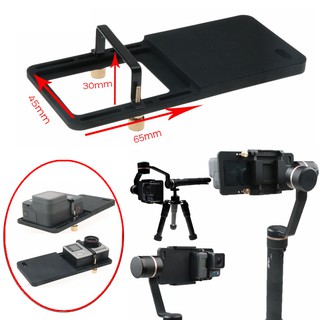 Camera Adapter Mount Plate For DJI Osmo Zhiyun Gimbal GoPro Hero 6 5 4 3+