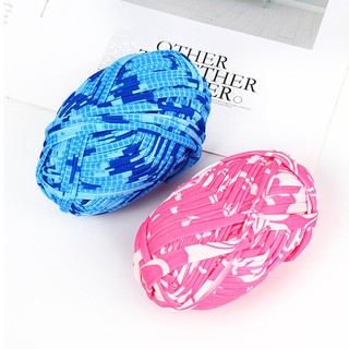 Floral Cloth Yarn DIY Material Hand-woven Hook Woven Bag Fashion Fabric Thread Handmade Stress Reliever