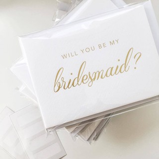 Bridesmaids' Proposal Card