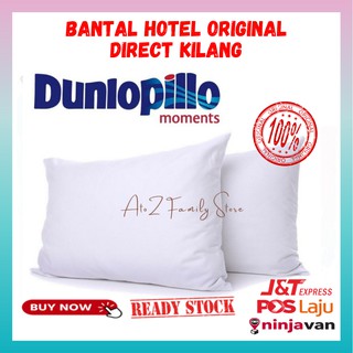 Dunlopillo Bantal Hotel Gebu Original Direct Kilang New Ready Stock Bantal Dunlop