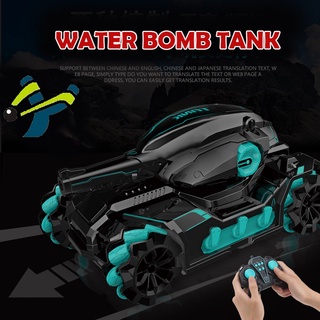 Four-Wheel Drive Kereta Control Water Bomb Tank RC Car Remote Control Battle Tank Toys for Boys mainan budak lelaki