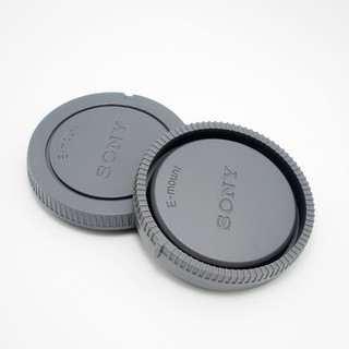 Body Cap and Rear Lens Cap for Sony Alpha Series & NEX Series E-Mount Mirrorless