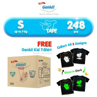 Genki! Tape E-Box S62 x 4 FOC Genki! Glow-In-Dark Kid T-Shirt