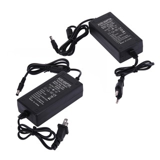 12V 3A AC to DC Power Adapter Dual Cable Converter Universal 5.5x2.1-2.5mm