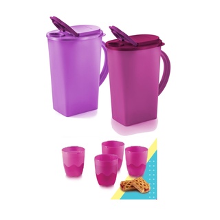READY STOCK Tupperware Camellia Collection Serveware Set with Dining Pitcher & Tumbler Mug