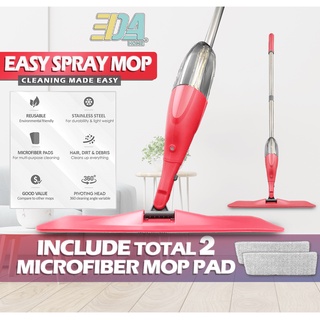 Easy Spray Mop with Microfiber Pad Mop mop Lantai NEW VERSION