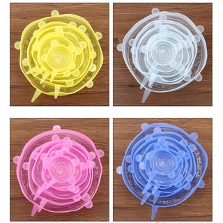 ✪NL Silicone Fresh-Keeping Cover Seal Stretchable Bowl Cover Leak-Proof Elastic