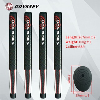 Golf Grips ODYSSEY club Grip PU Golf Putter Grip Black Color Grip 1cps