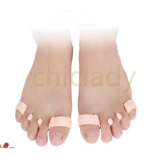 🌸Chiclady🌸1 Pair of Toe Separator Bunion Elastic Deformity Bunion Relieved to The Bunionitis Hallux Valgus Foot Care Tools