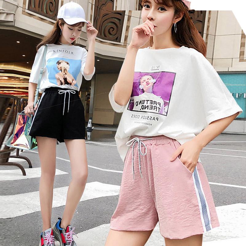 Women Sports Shorts Girls Korean Loose Casual Fashion Hot short Pants