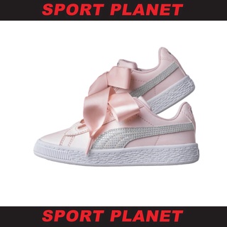Puma Junior Basket Heart Patent Walking Shoe Kasut Budak (369857-02) Sport Planet 14-4